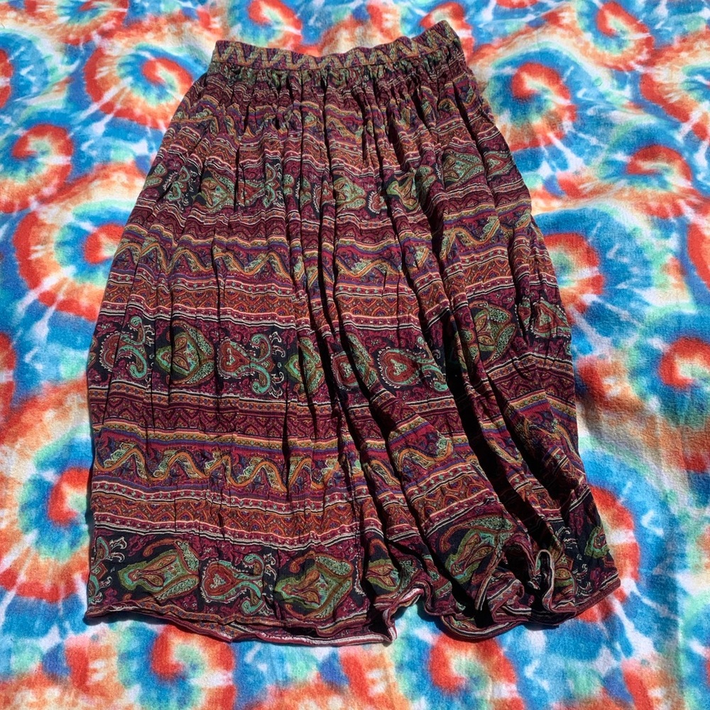 Colorful Tribal Skirt